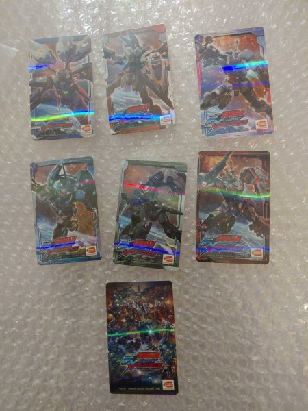機動戦士ガンダム エクストリームバーサス フォース 特典 カード 7枚 海外限定