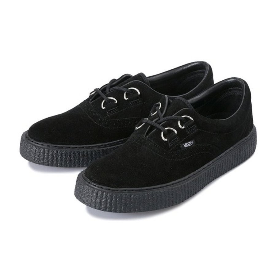 ☆VANS ERA CRP SUEDE 黒 23.0cm バンズ エラ クリーパー ロック パンク CREEPER V3470S_画像1