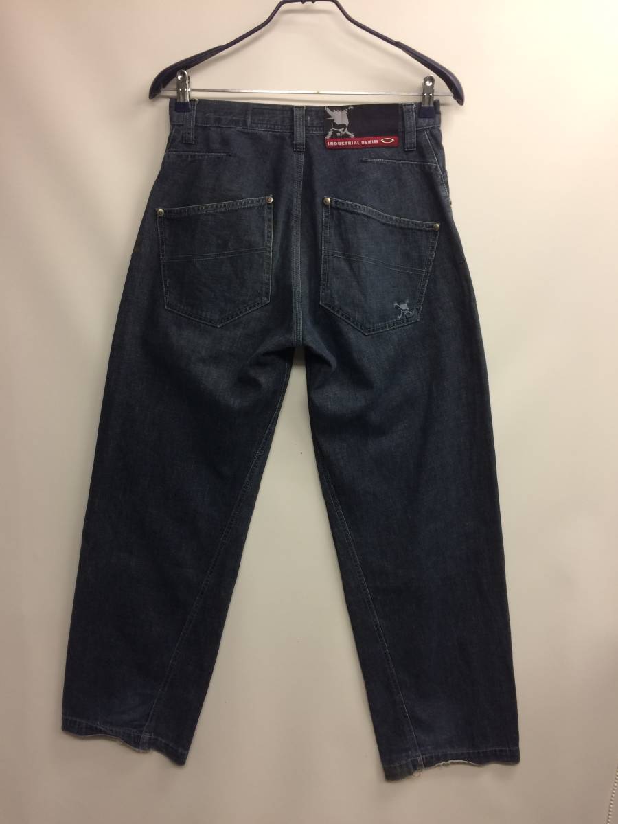 オークリー スカル INDUSTRIAL DENIM W28 デニムパンツ OAKLEY オークリー スカル INDUSTRIAL DENIM W28 デニムパンツ OAKLEY