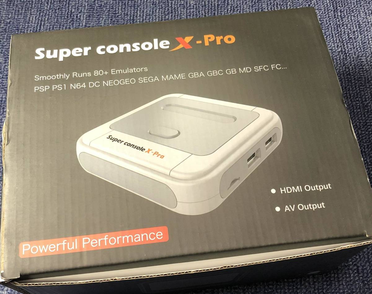 Super ConsoleX PRO スーパーコンソールX Pro 64GB 中古動作品 ゲーム レトロゲーム