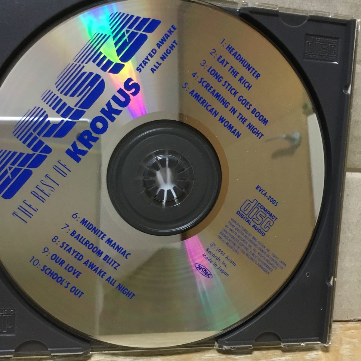 Krokus / Stayed Awake All Night / The Best Of Krokus ザ・ベスト・オブ・クロークス　ステイド・アウェイク・オール・ナイト　国内盤