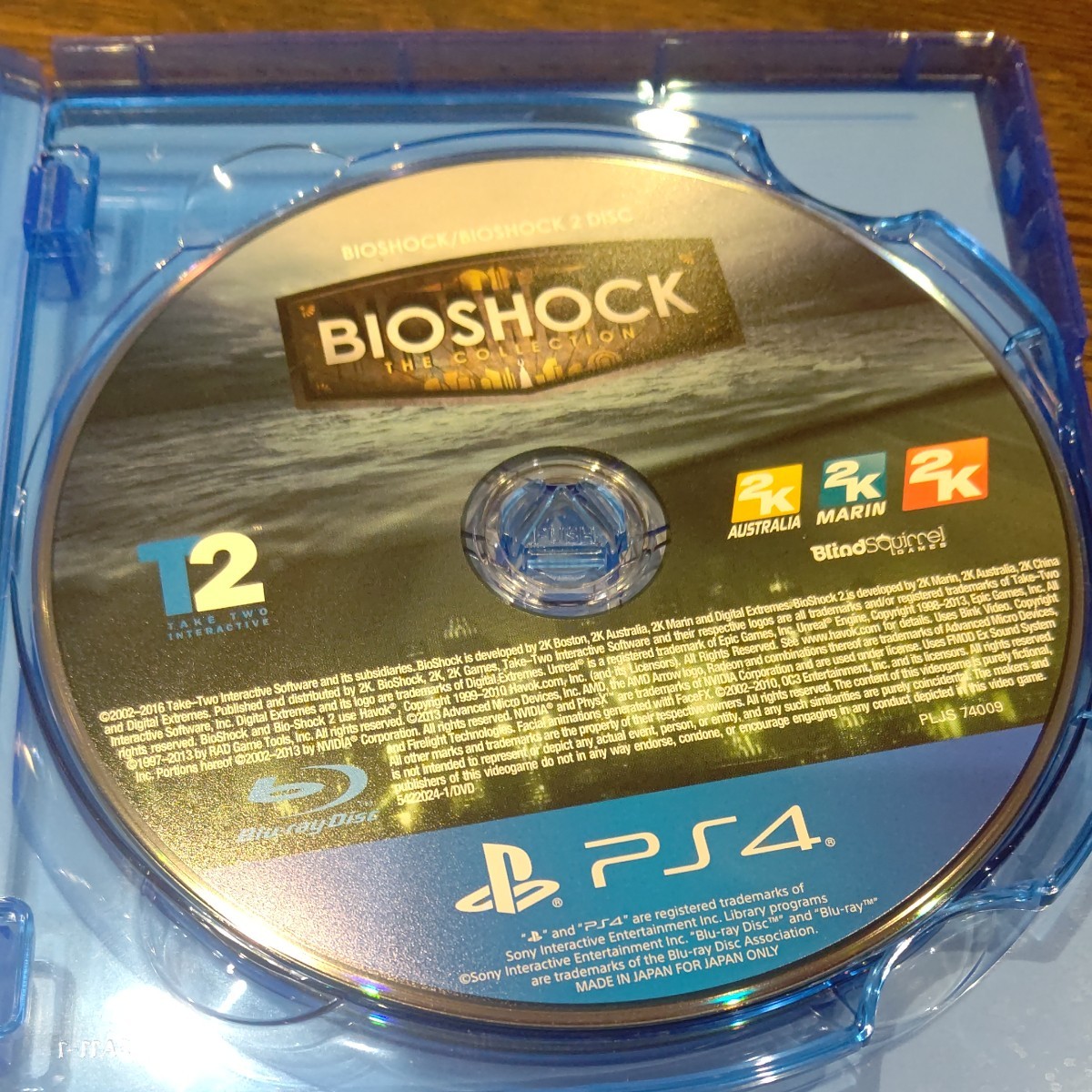 PS4ソフト バイオショック コレクション