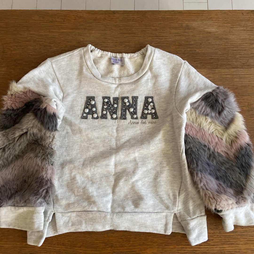  Anna Sui Mini 120biju- boa sweatshirt 