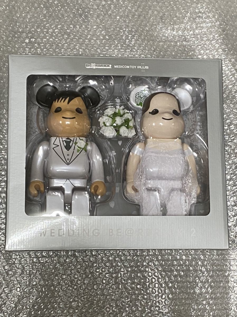 BE@RBRICK グリーティング 結婚2 PLUS 400％ ベアブリック wedding ウエディング メディコムトイ