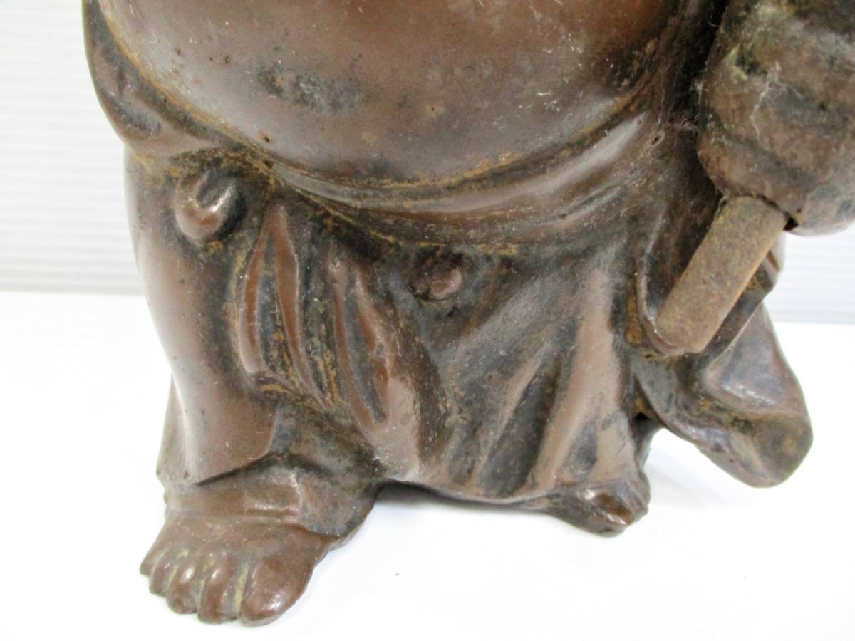 布袋様 布袋尊 七福神 福の神 縁起物 開運 商売繁盛 金属製 置物 インテリア オブジェ