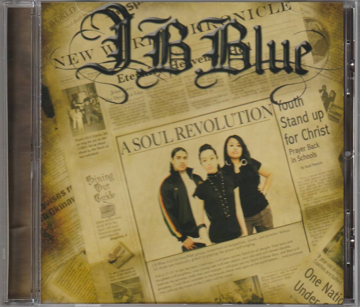 中古CD■HIPHOP/R&B■J.B.BLUE／A Soul Revolution／2007年■クリスチャンラップ, マイナーG, ウェッサイ, G-RAP_画像1