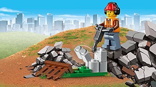 レゴ(LEGO) シティ 工事現場のシャベルカー 60219 ブロック おもちゃ 男の子 車_画像4