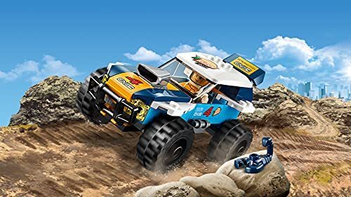 レゴ(LEGO) シティ 砂漠のラリーカー 60218 ブロック おもちゃ 男の子 車_画像3