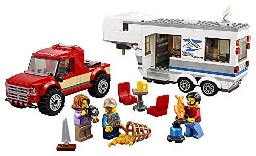 レゴ(LEGO) シティ キャンプバンとピックアップトラック 60182 ブロック おもちゃ 男の子_画像3