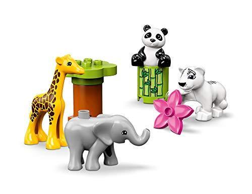 レゴ(LEGO) デュプロ 世界のどうぶつ どうぶつの赤ちゃん 10904 知育玩具 ブロック おもちゃ 女の子 男の子_画像2