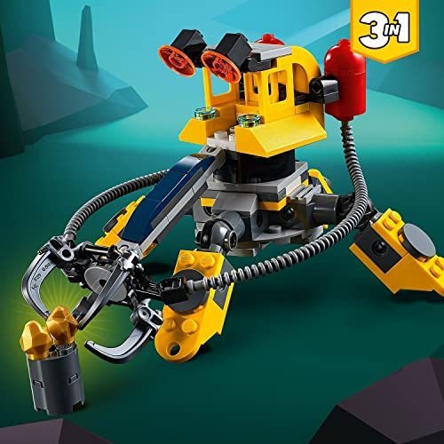 レゴ(LEGO) クリエイター 海底調査ロボット 31090 知育玩具 ブロック おもちゃ 女の子 男の子_画像3
