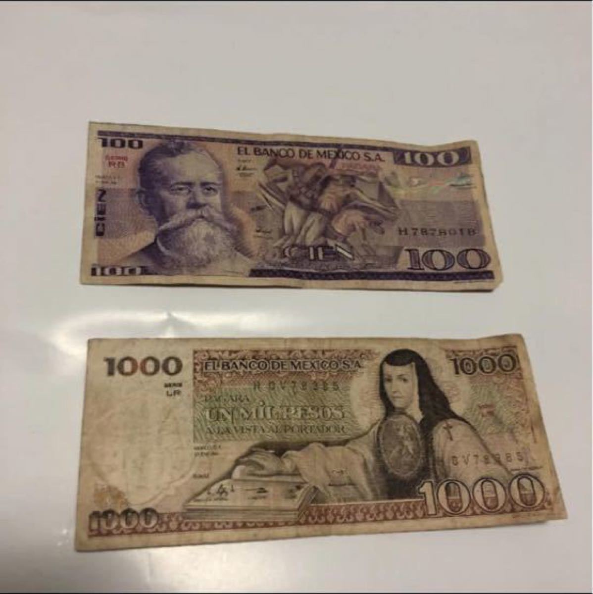 メキシコ　旧紙幣 ポーランド  紙幣