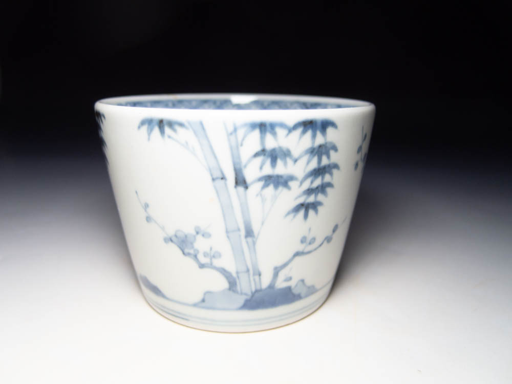 在庫通販 ヤフオク! - 大ぶり 大サイズ 古伊万里染付松竹梅紋様そば猪... 正規店仕入