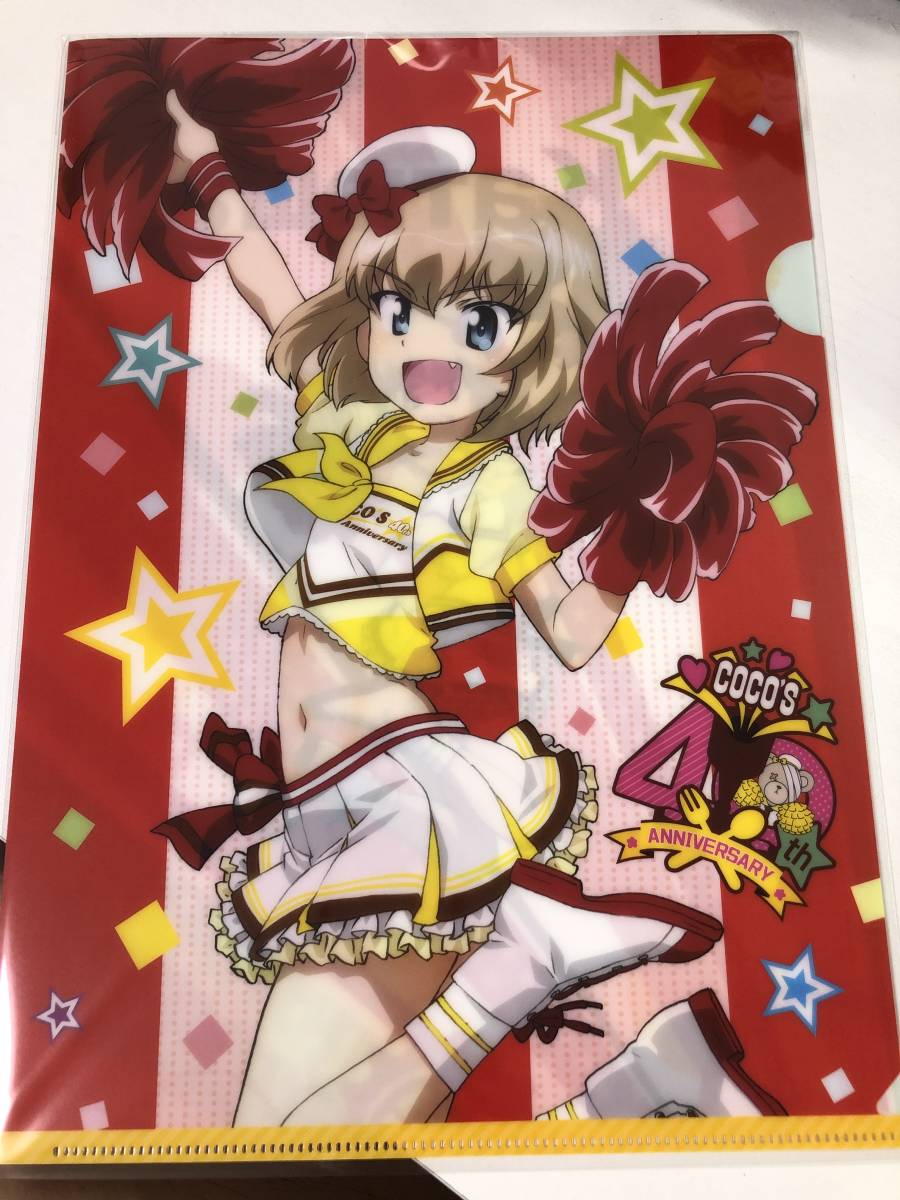 ココス ガルパン 限定クリアファイル 12枚セット ココス×劇場版ガールズ&パンツァークリアファイル