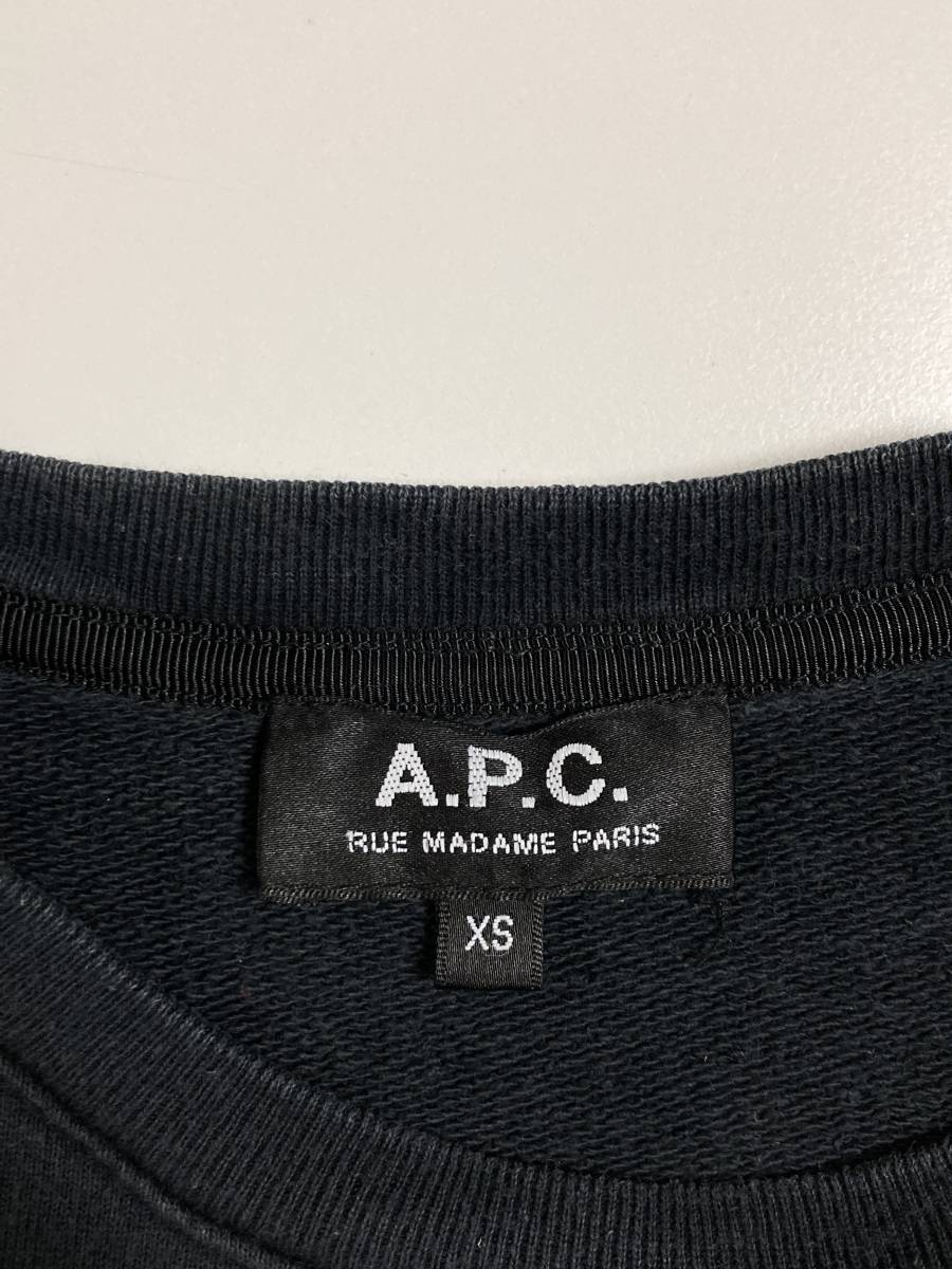 A.P.C. アーペーセー 1987 プリント スウェット トレーナー_画像3