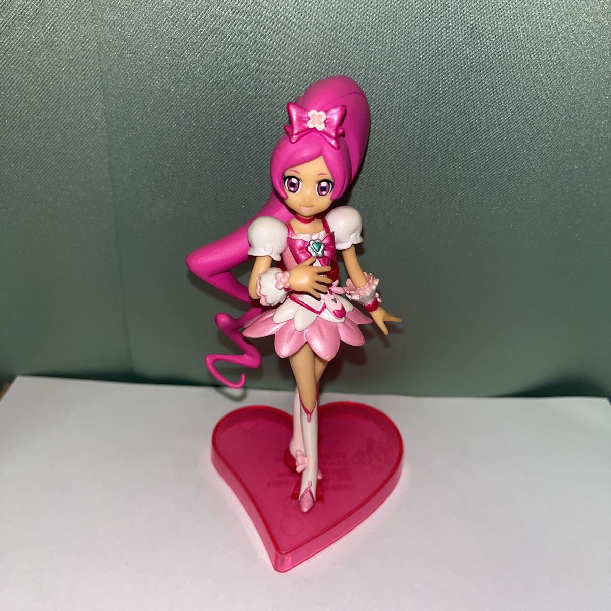 超希少！ キュアブロッサム ハートキャッチプリキュア! キューティーフィギュア バンダイ プリキュアオールスターズ 映画 良品 プリキュア_画像1