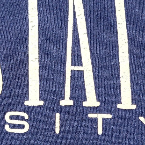 【レア】90s ラッセル チコ大学 スウェット トレーナー ネイビー 紺色 Lサイズ カレッジ USA製 CHICO STATE ビンテージ_画像7