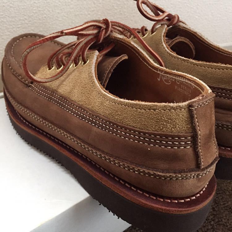 レア Russell Moccasin × waste twice トリプルヴァンプ ラッセルモカシン オネイダ 5eyelet US9D  キャプテンサンシャイン 廃盤仕様