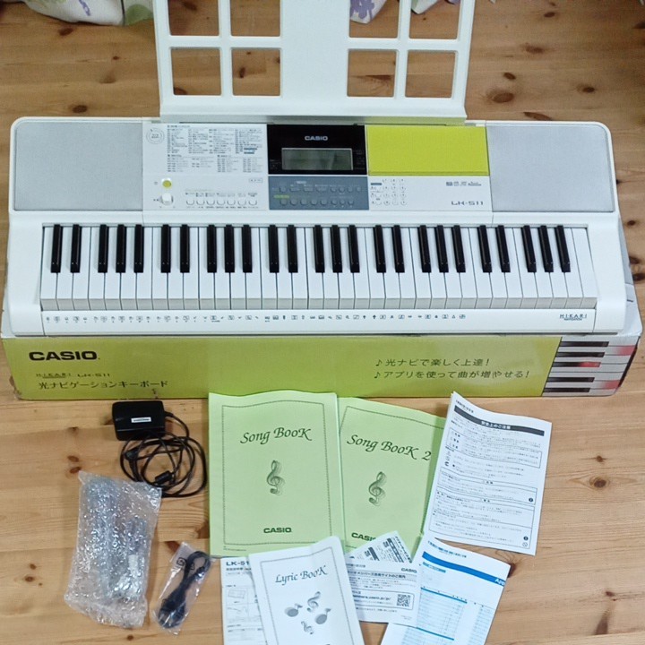 CASIO LK-511 カシオ 電子キーボード 光ナビゲーションキーボード