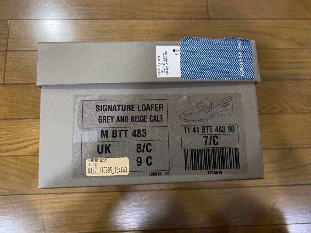 J.M.WESTON × MAISON KITSUNE 180 シグネチャー ローファー 7.5 C ウエストン メゾン キツネ