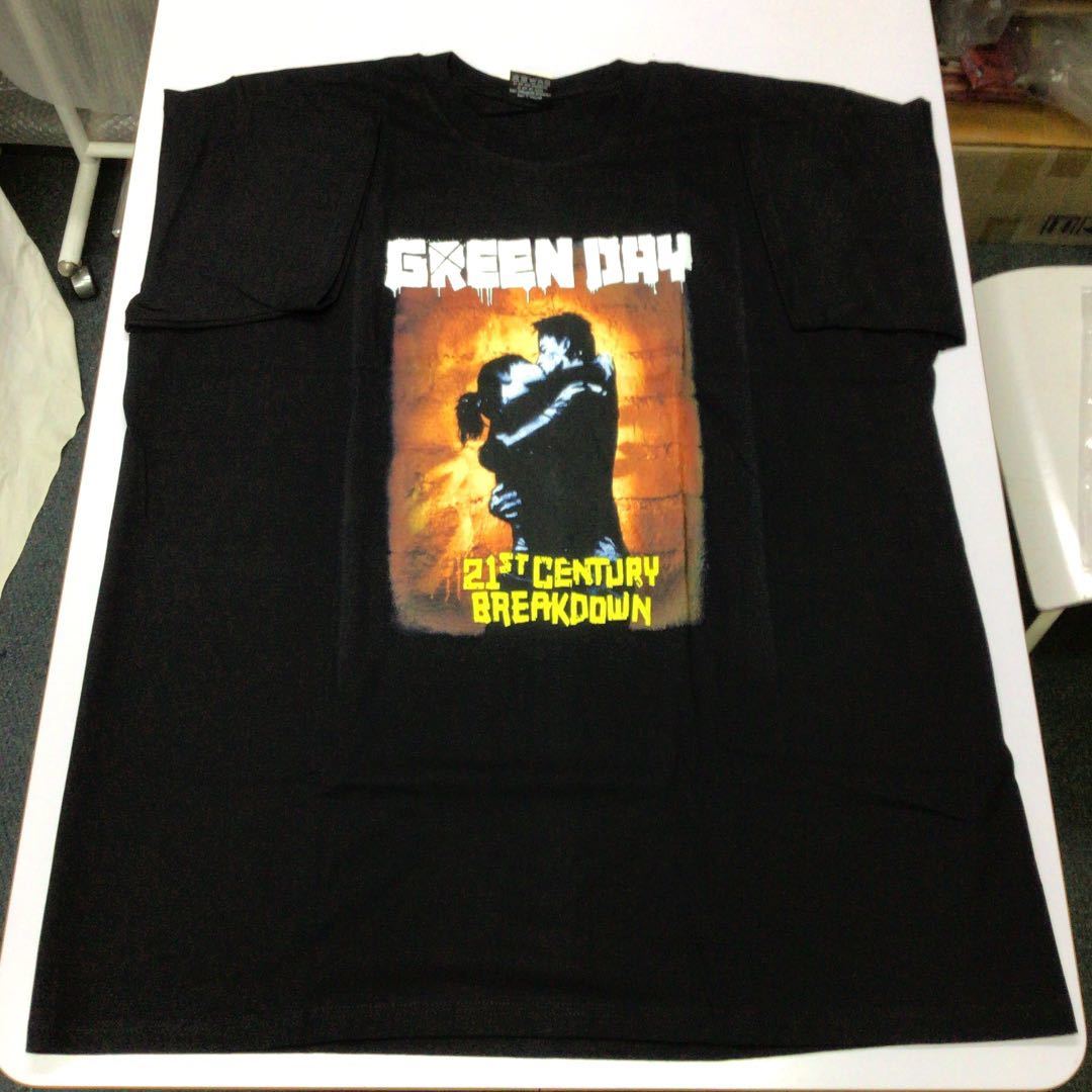 GREEN DAY ビッグサイズTシャツ 3XL 着丈84 camping.com