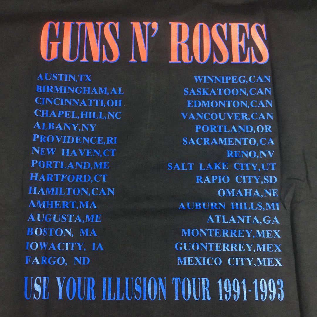 SR3XLB3. ビッグサイズバンドTシャツ XXXLサイズ　GUNS N’ ROSES ④ ガンズアンドローゼズ　GNR