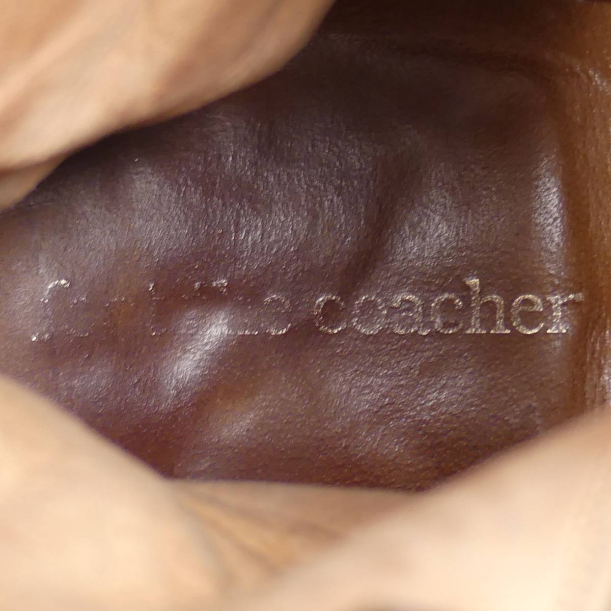 即決☆foot the coacher☆26.5cm レザーサイドジップブーツ フットザ