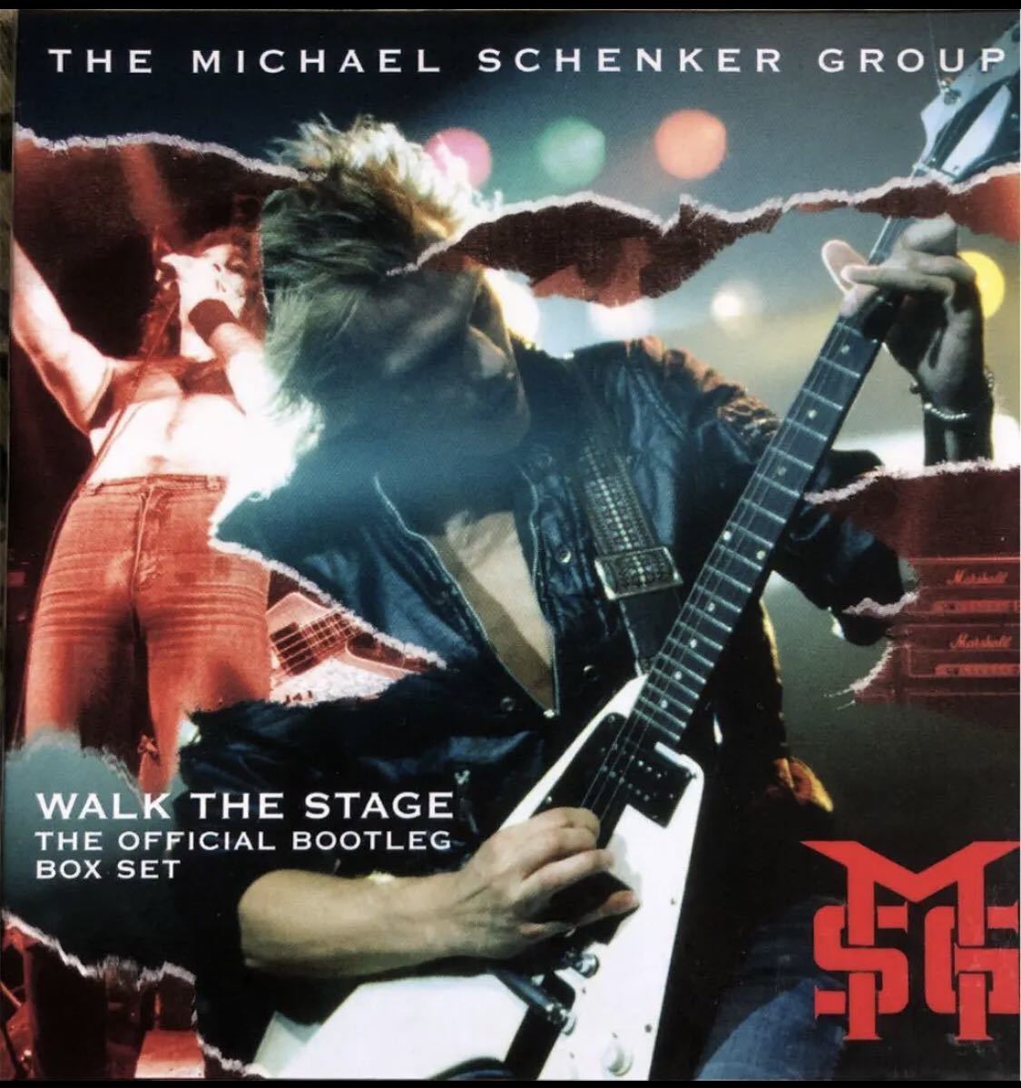 4CD＋DVD！ The Michael Schenker Group/ WALK THE STAGE - THE OFFICIAL BOOTLEG BOX SET_画像1