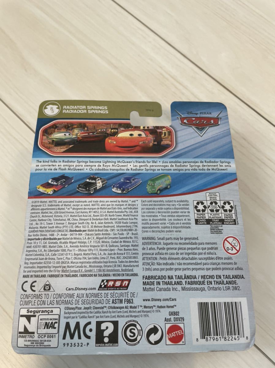 マテル カーズ ブラン　ニュー　メーター Brand New Mater ディズニー　ピクサー　MATTEL CARS ミニカー キャラクターカー_画像2