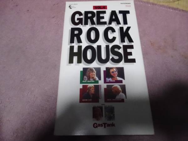 GREAT ROCK HOUSE VOL.4/VHS Japanese record SUZI QUATRO IAN PAICE