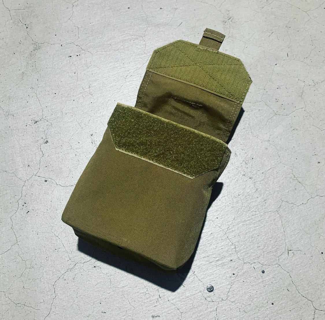 米軍 実物 放出 TYR Tactical Communications Pouch Battery コヨーテ バッテリー マガジン ポーチ_画像2