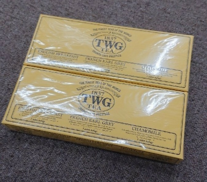 TWG ３種類紅茶セット ２箱 シンガポール ティーバック