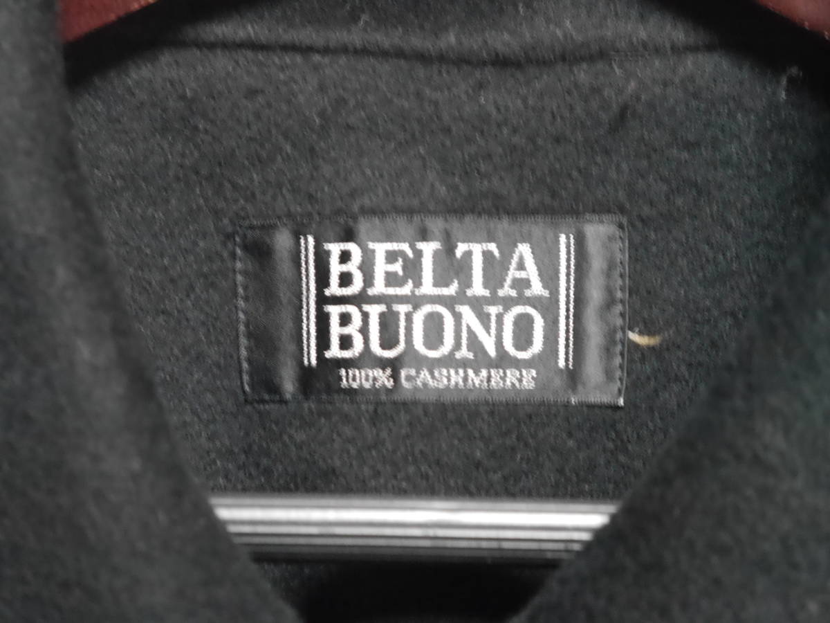 A315 ◇ BELTA BUONO | ベルタボーノ　コート　黒　中古　サイズ11AR_画像7