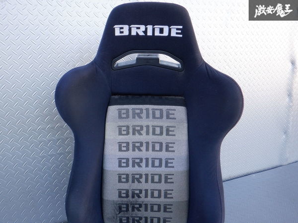  excellent level rare BRIDE bride BRIX yellowtail ks bucket seat bucket seat to reclining seat both sides triangle dial gradation Logo 