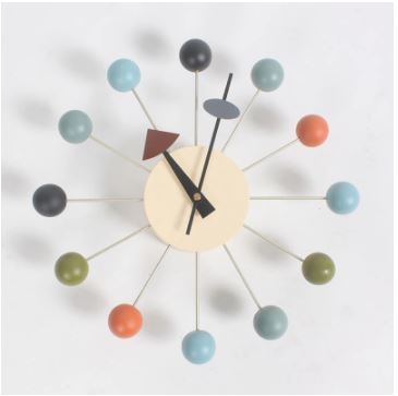 北欧スタイル 木製の壁時計,クリエイティブな3D壁掛け時計【1~4】