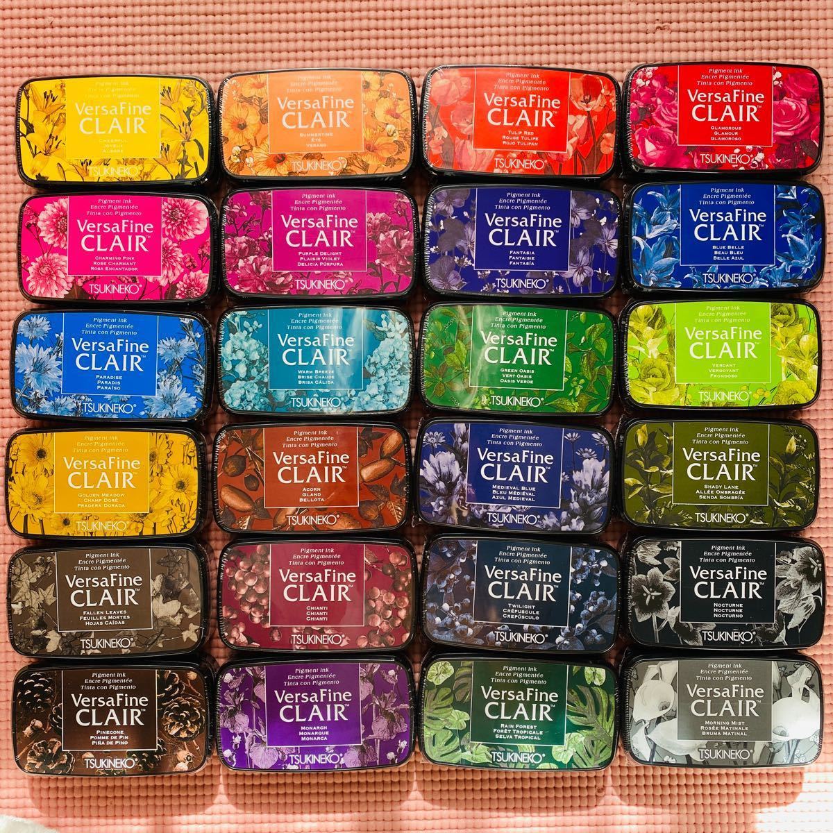 ツキネコ バーサファインクレア 全24色セット(¥15,200) dofeli.com