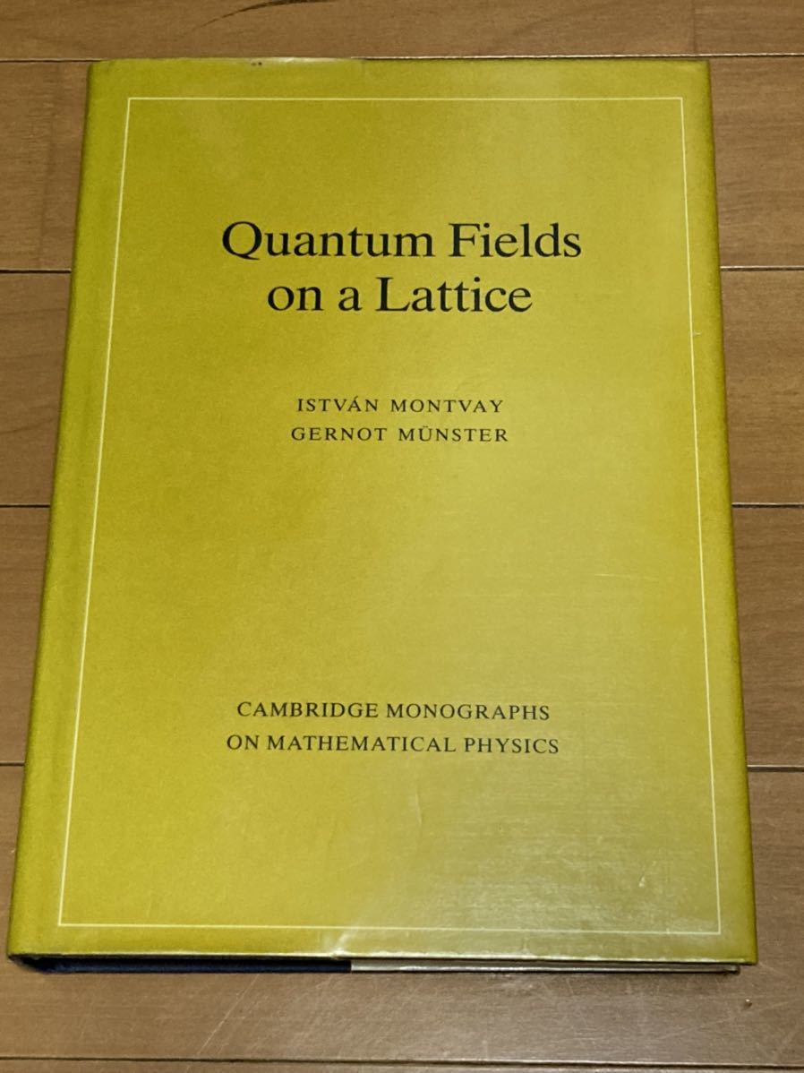 国内発送 on Fields Quantum a ハードカバー Lattice 物理学 - store