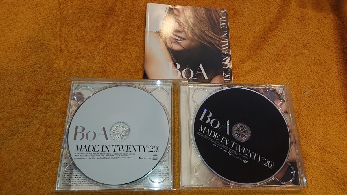 BoA MADE IN TWENTY(20) CD+DVD