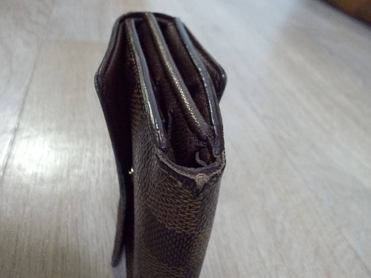 □ルイヴィトン□LOUIS VUITTON□ダミエ□ポルトモネビエカルト
