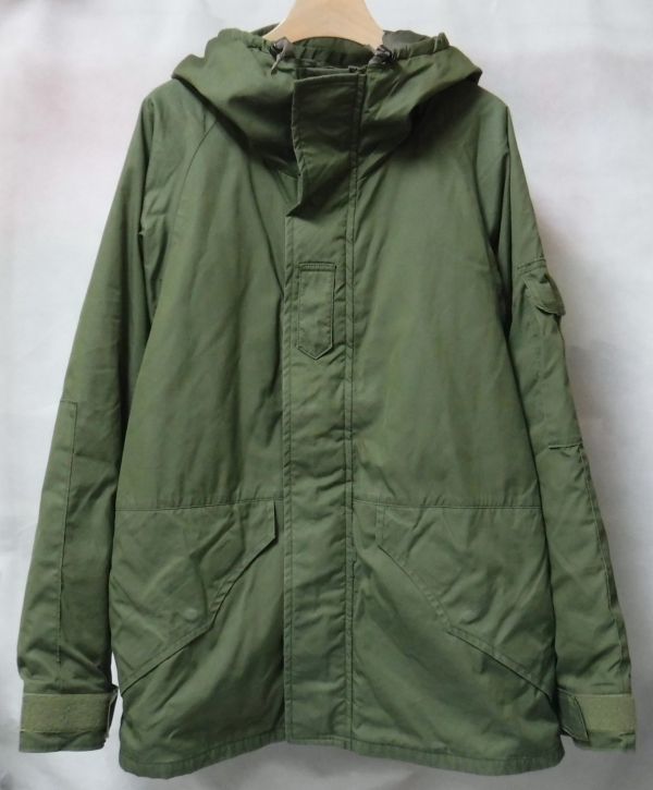 ANATOMICA x Rocky Mountain Featherbed GRAND TETON COLLECTION COLD WEATHER PARKAⅡ POPLIN ダウン ライナー付き ミリタリー パーカーS