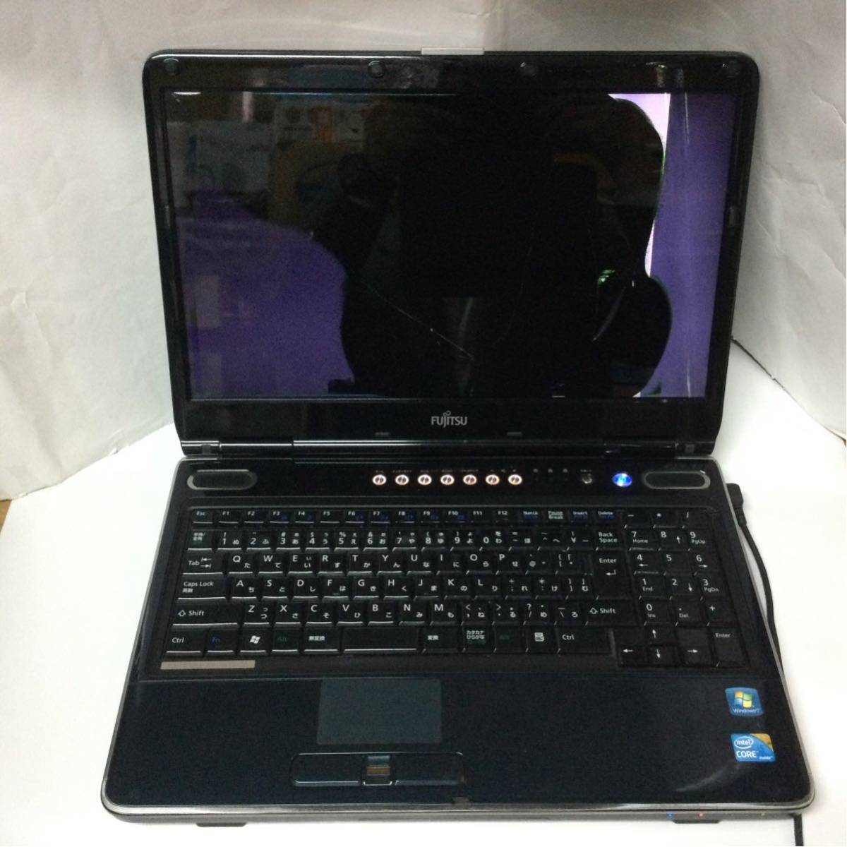 FUJITSU ノートパソコン LIFEBOOK AH700/5A ジャンク FMVA705AMG 富士通_画像2