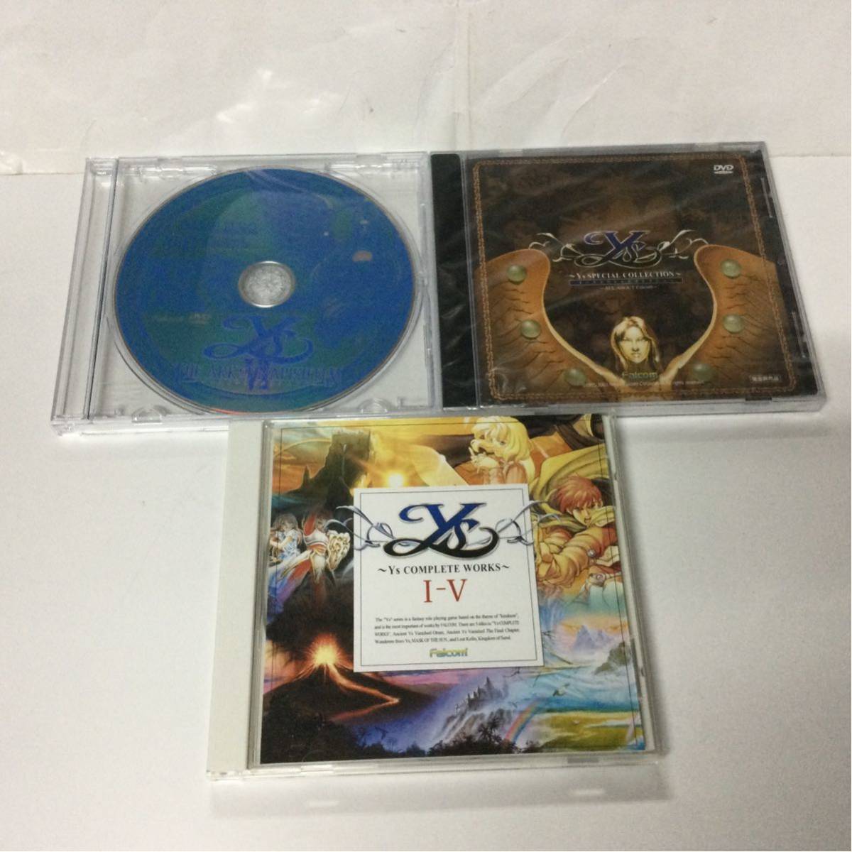 PCゲーム イース 2本セット CD-ROM版 動作未確認 エターナル 6ナピシュテムの匣の画像5