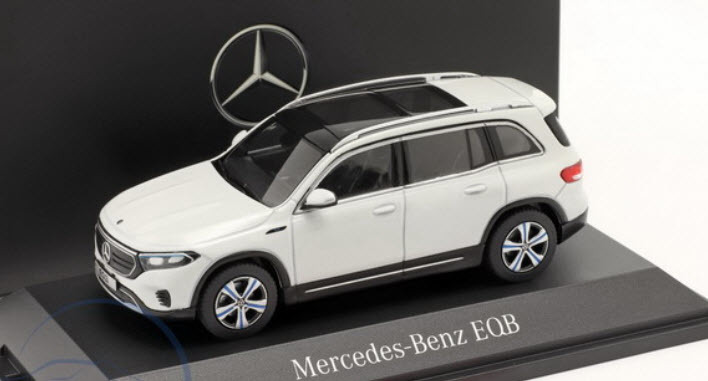 Herpa ヘルパ 1/43 メルセデス ベンツ EQB 2021 デジタル ホワイト Mercedes-Benz 特注品