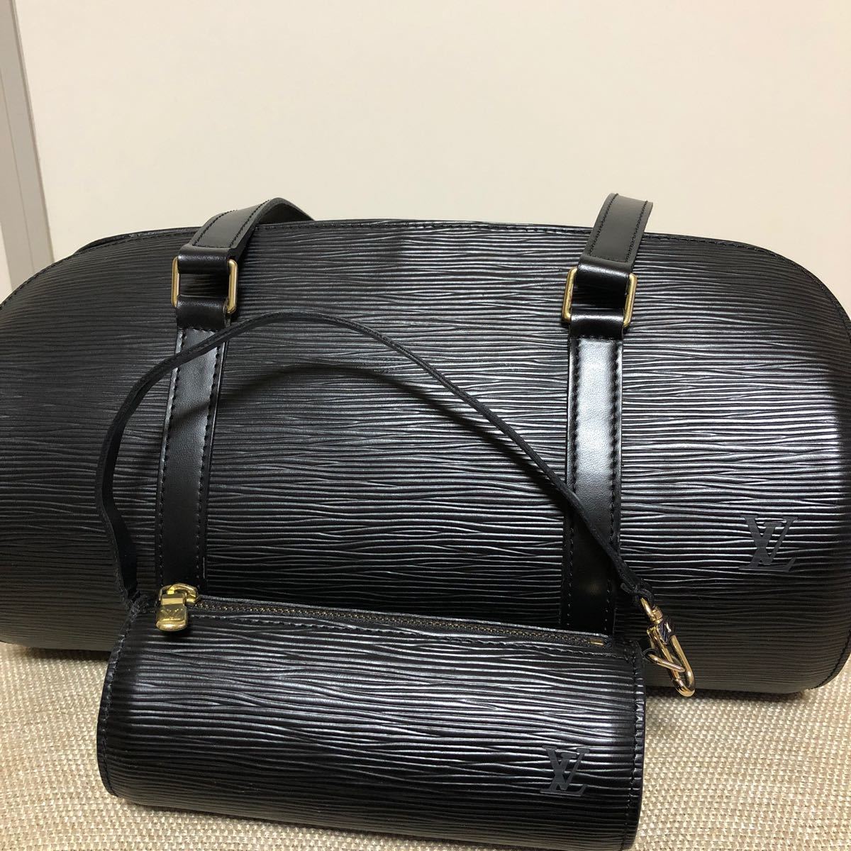 LOUIS VUITTON ルイヴィトン　スフロ　親子　黒　　　　　　　　☆返品不可☆