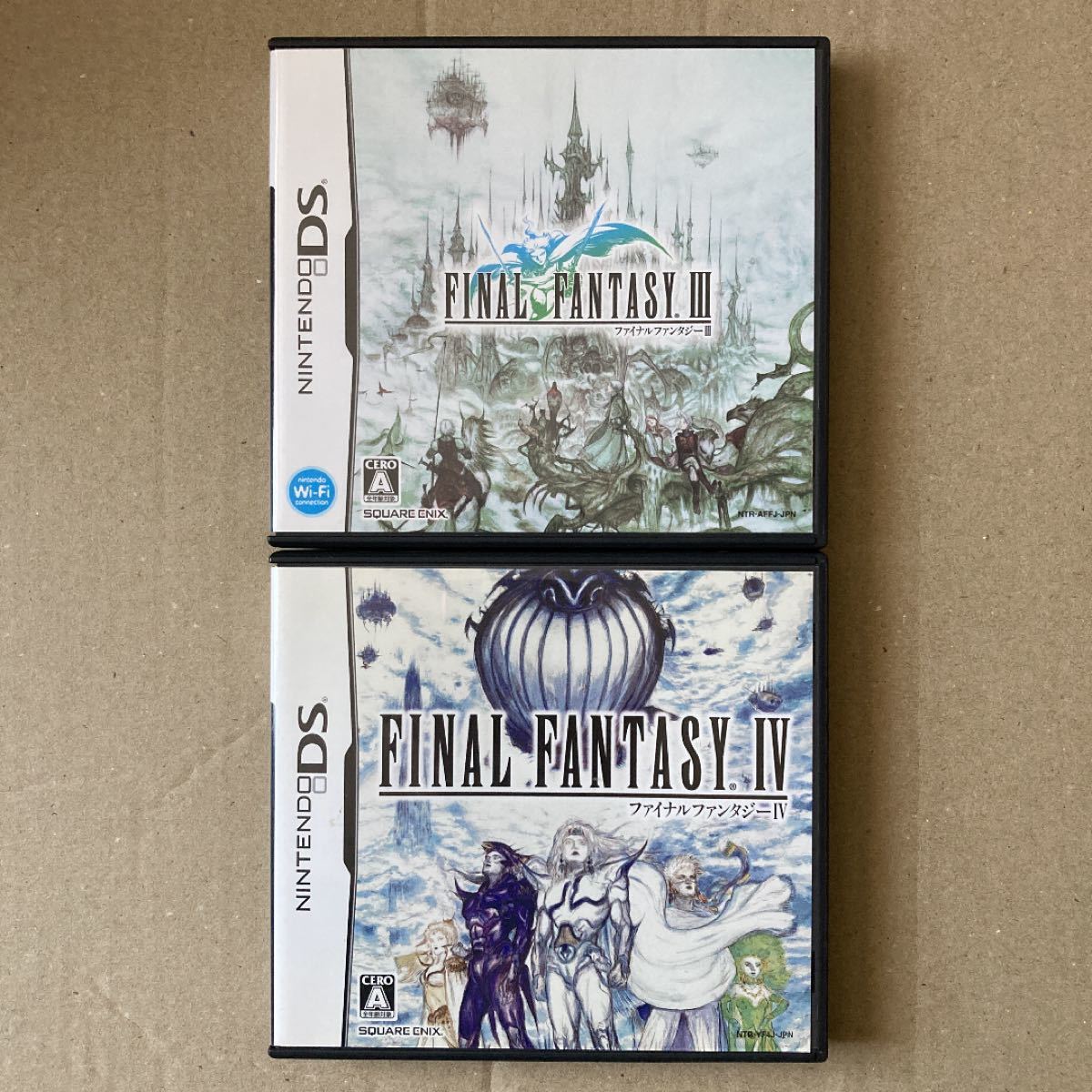 【DS】FF3 FF4 ファイナルファンタジーIII ファイナルファンタジーIV ファイナルファンタジー4