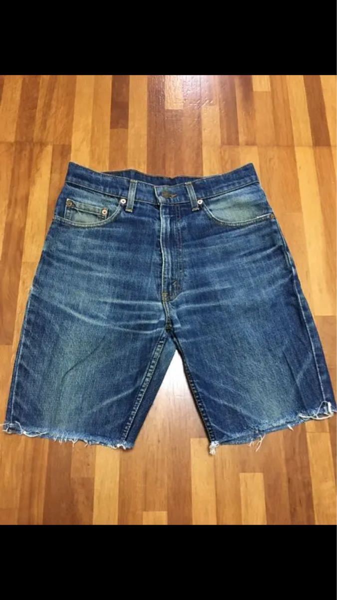 LEVIS 557 リーバイス デニムハーフパンツ ショートパンツ Levi''s インディゴデニム LEE EDWIN