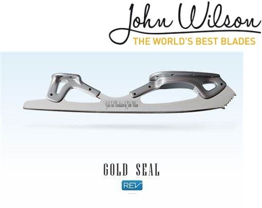 卸直販2割引 9インチ ゴールドシール レボリューション 送料無料 フィギュアスケートブレード ジョンウィルソン WILSON 超熱 JOHN ついに入荷