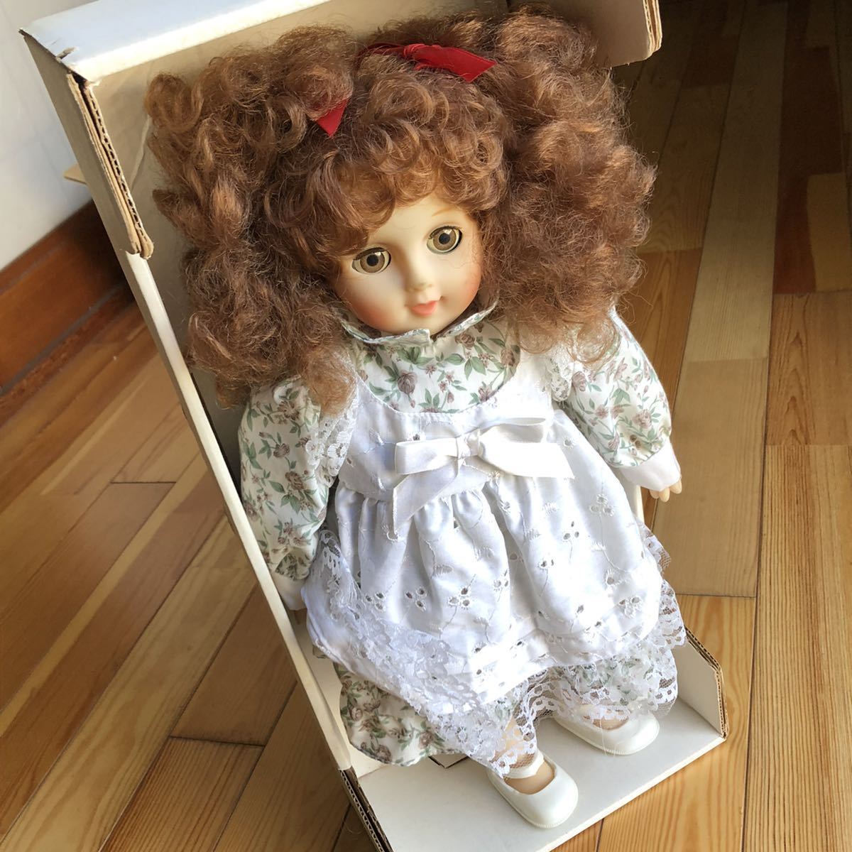 ビスクドール フランス人形 約50cm 西洋人形 レトロ ヴィンテージ 人形