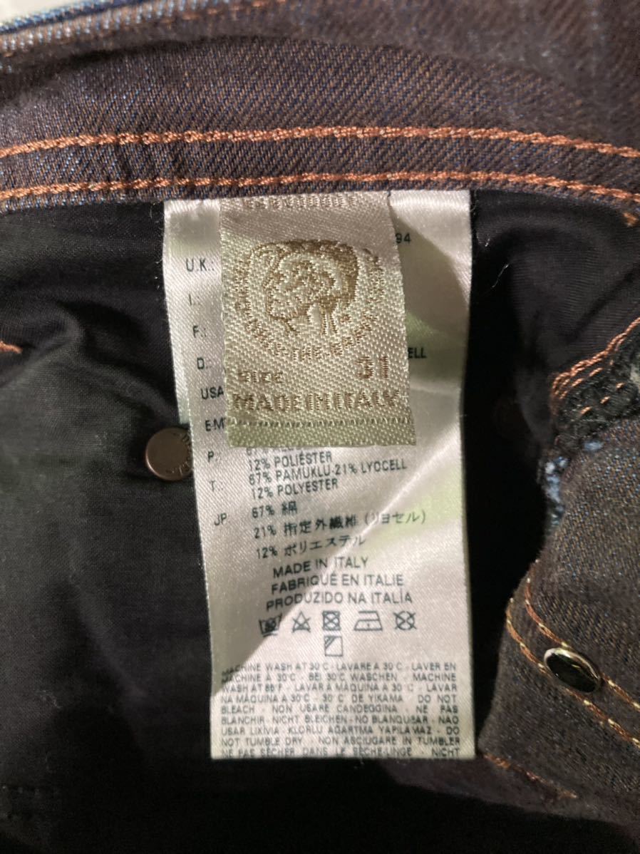 美品!DIESEL IAKOP イタリア製デニム!