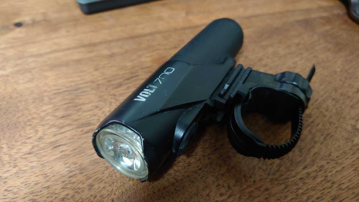 CATEYE cat I VOLT 700 USB rechargeable front light bicycle light bolt 700